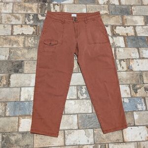 Time and Tru Women's 14 Burnt Orange Cargo Pants